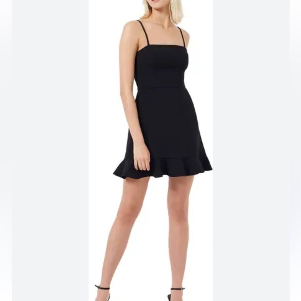 🆕 French Connection whisper drill hem dress
